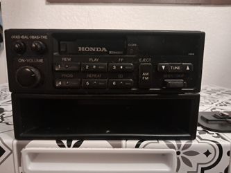 Stock cassette player from a 1993 Honda Accord