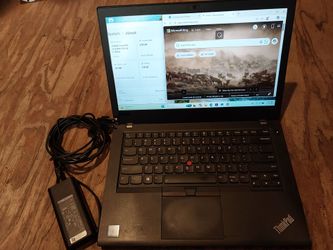 Lenovo T480 laptop computer camera