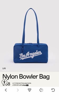 Baggu nylon bowler bag -dodgers