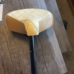 Vintage Huffy Bicycle Saddle