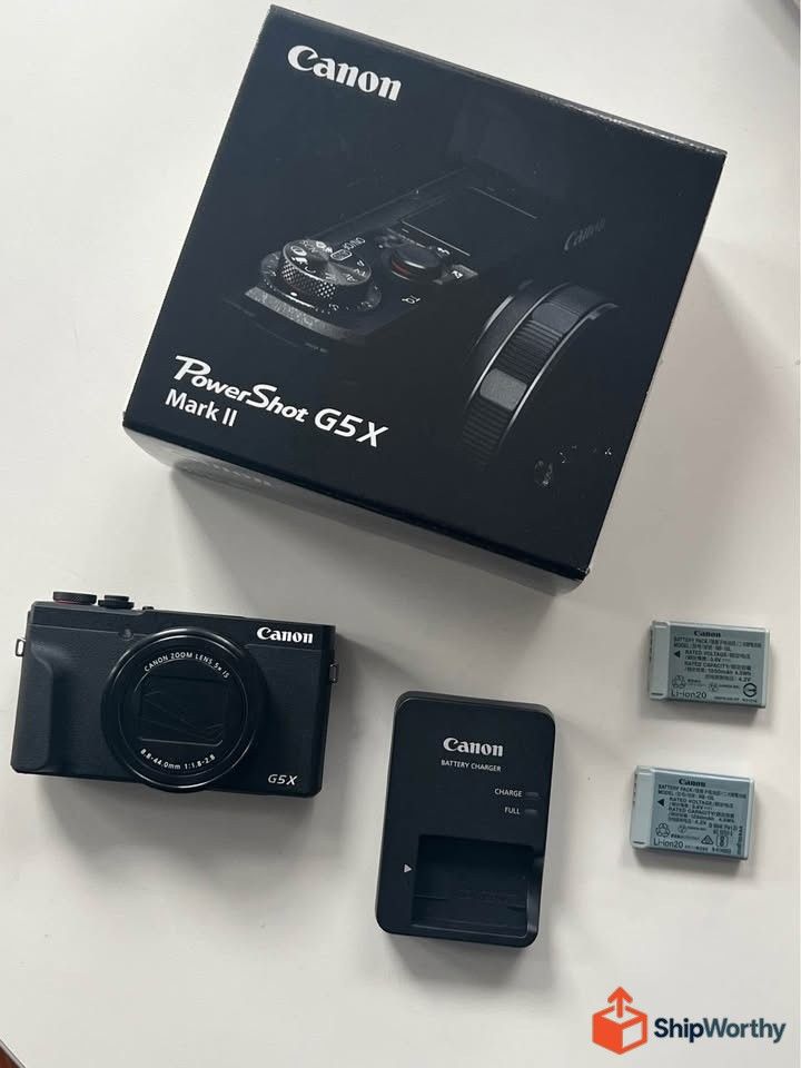 Canon G5X Mark II | With box and 2 batteries