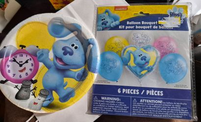 Blue's Clues Party Supplies Set