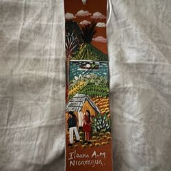 Book Mark Made In nicaragua 