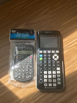 TI-84 Plus CE graphing calculator and scientific calculator