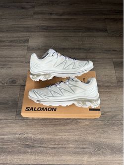 SALOMON XT-6 GORE-TEX WHITE SILVER