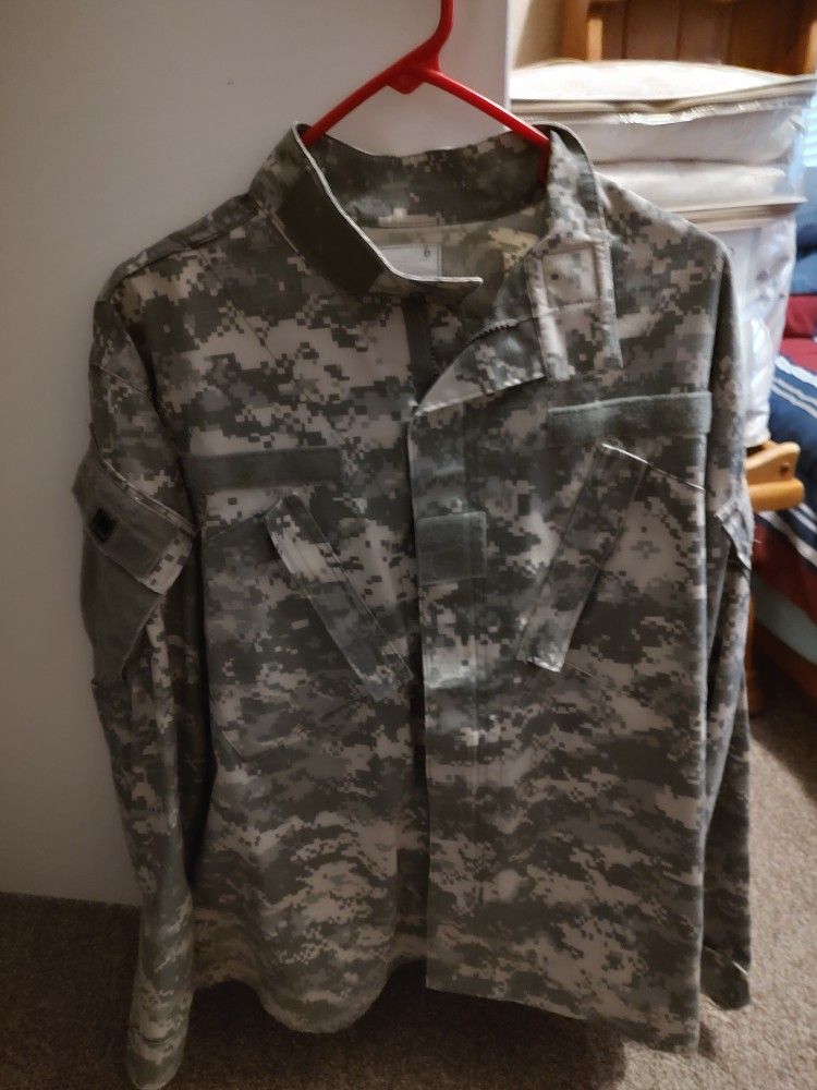 Military Digital Camo Fatigues
