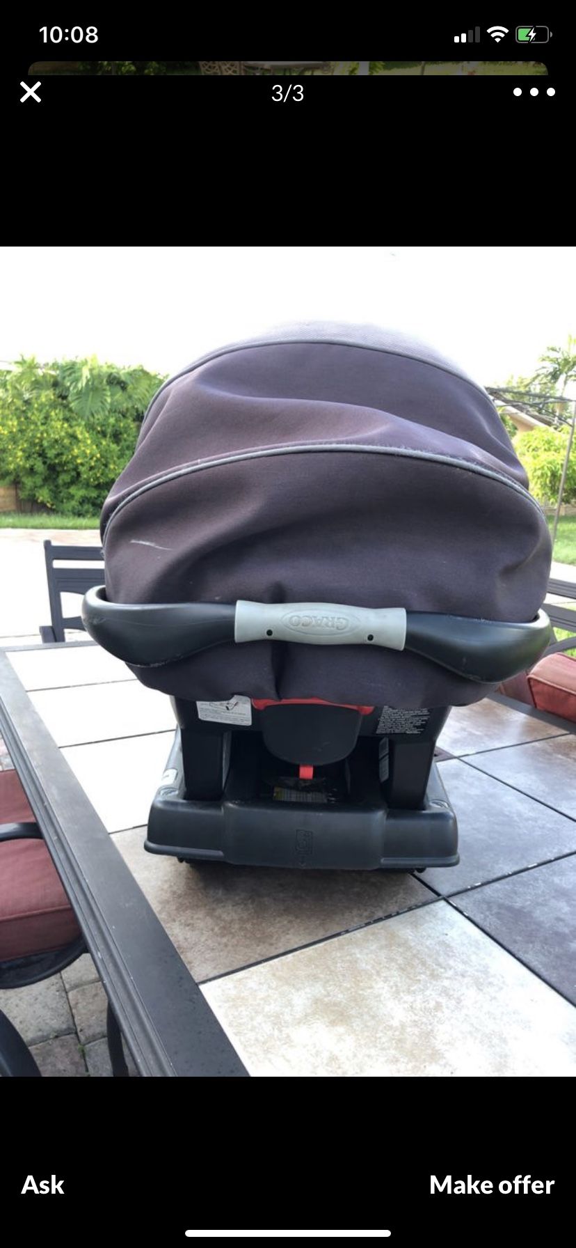 Car seat silla de carro de bebé