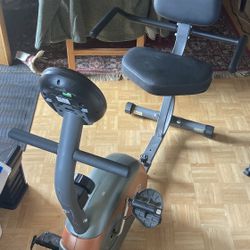 Exercise bike, gently used 