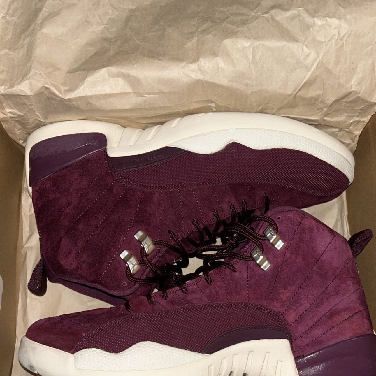 Jordan 12 Men Burgundy