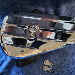 Harley Chrome Teardrop Toolbox