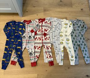 (6) Hanna Andersson 3T pjs Good Condition