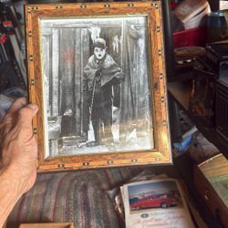 Framed Charlie Chapman Photo