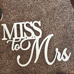 Bridal Shower Sign 