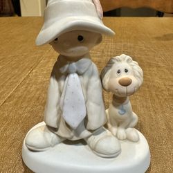 Precious Moments To a Special Dad E-5212 Figurine Dog 1980 Vintage