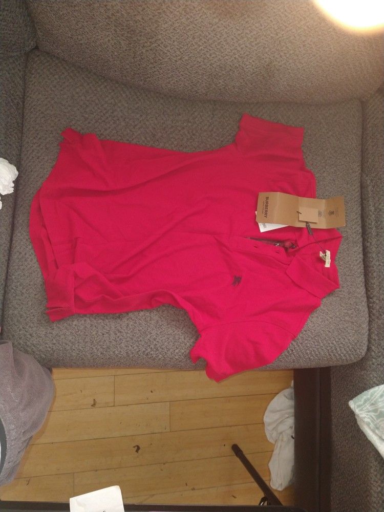 Burberry Polo , asking $100