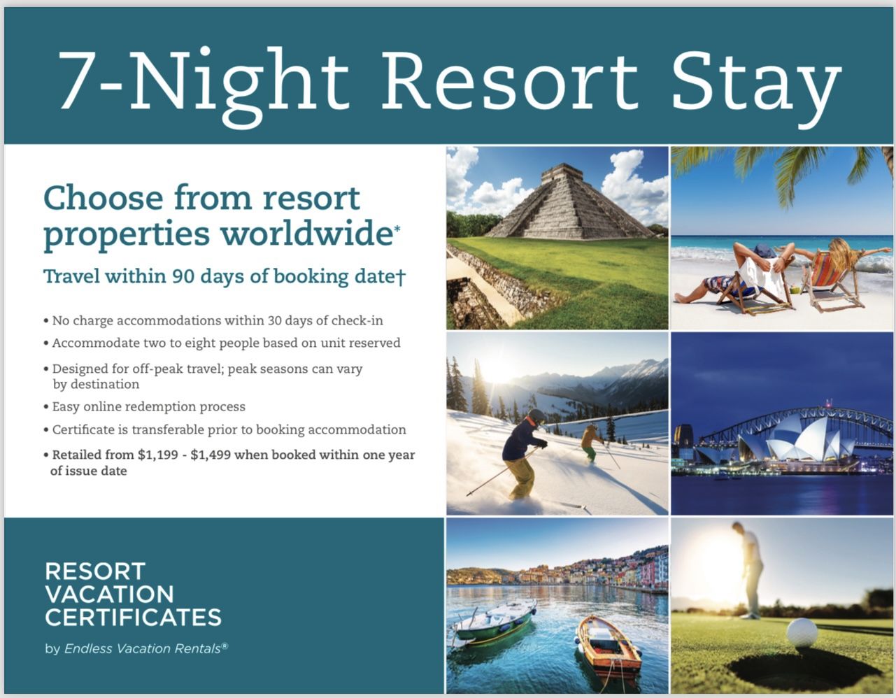 8/7 Night Vacation ONLY $75