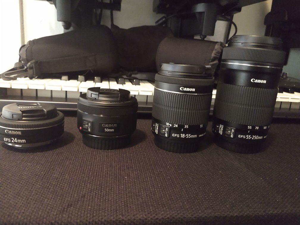 Canon lenses!!!!! GREAT DEAL!!