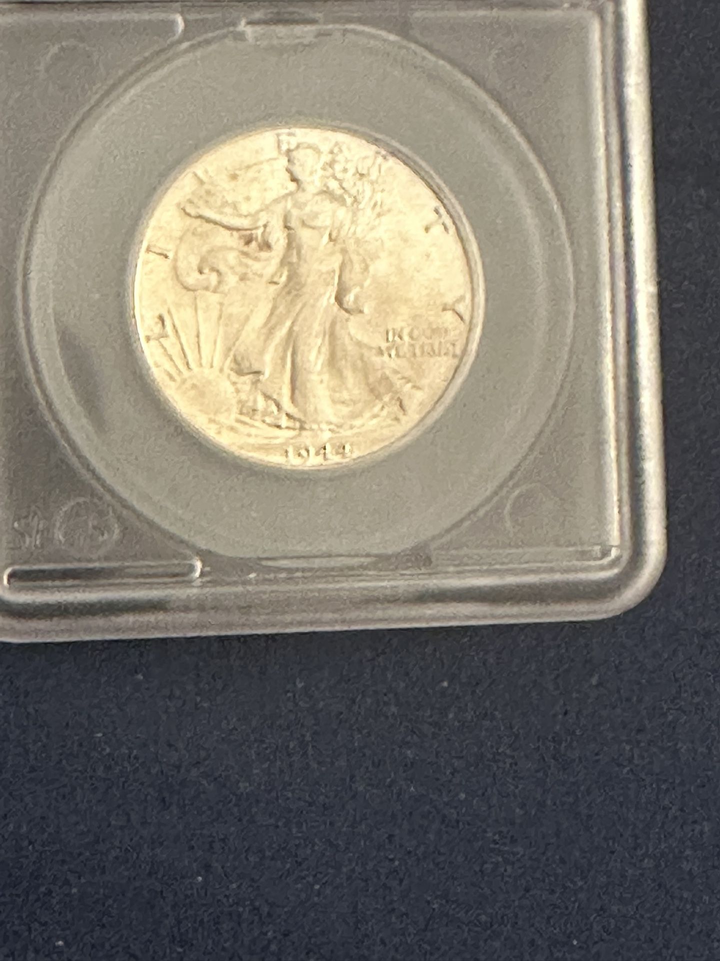 1944 Silver Walking Liberty UNC. Gem MS 66