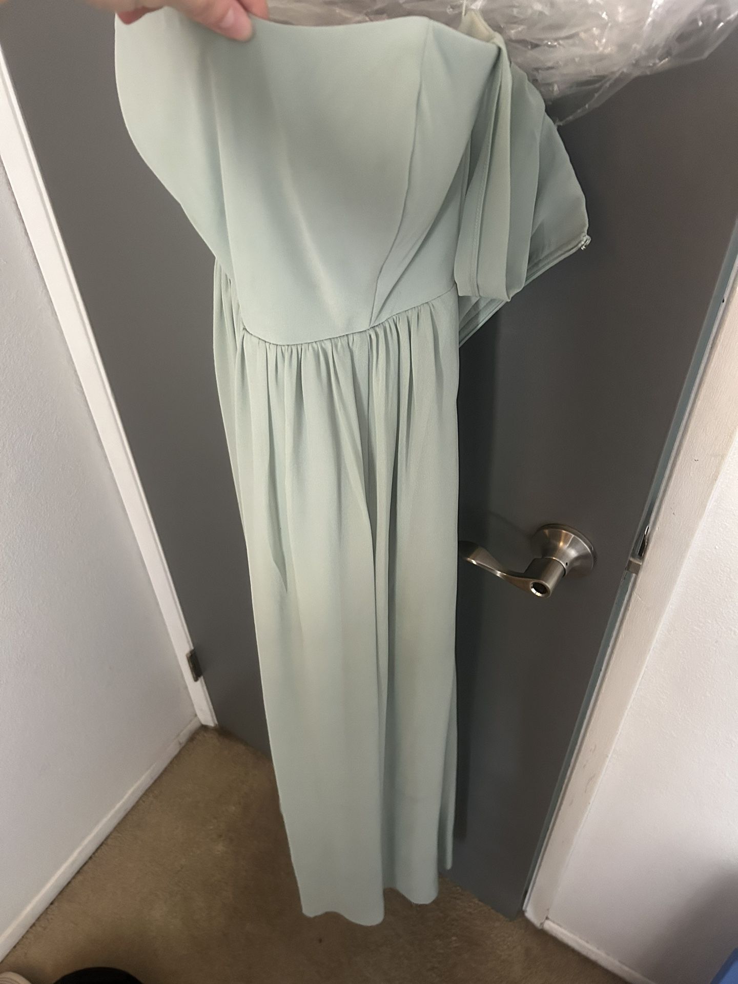 Sage Green Bridesmaid Dress