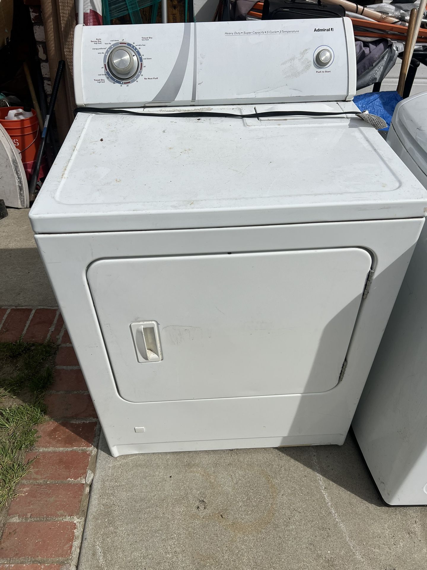 LG & Admiral Washer & Dryer Both Work