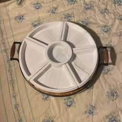 Party Trays/ceramic/brand New