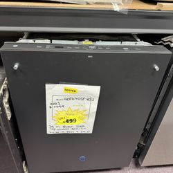 Dishwasher, GE New Open Box 24 In. Top Control Dishwasher 