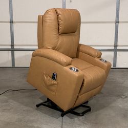 New Power Lift Recliner Chair with Massage and Heat (Can Deliver)
