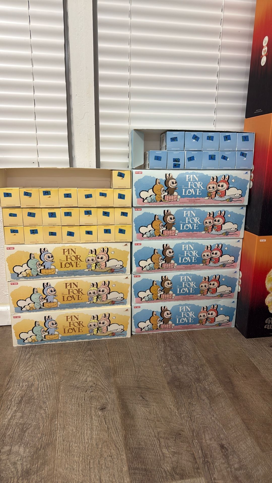 Fullset 14 Box Sealed Pin For Love Labubu Authentic