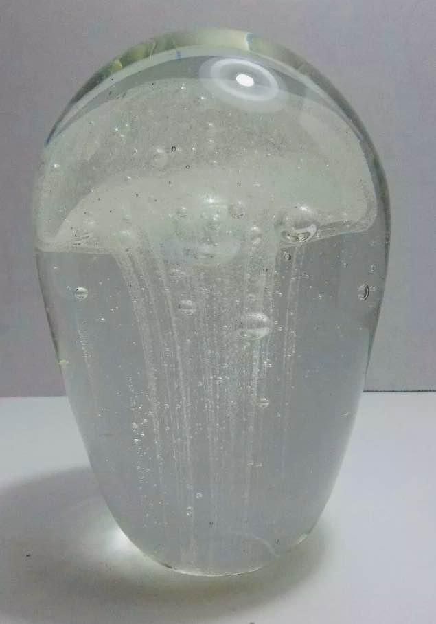 VINTAGE MURANO ITALIAN ART GLASS JELLYFISH PAPERWEIGHT for Sale in ...