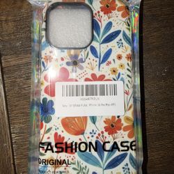 Iphone 16 pro max case decorative flowers