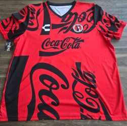 Charly Club Tijuana Xolos Coca-Cola Special Edition Futbol Soccer Jersey Mens XXL 2XL