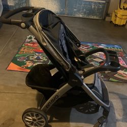 Baby Staller Car Seat Attached On It 