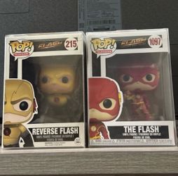 Funko Pop! Television, The Flash  #1097 The Flash #215 Reverse Flash