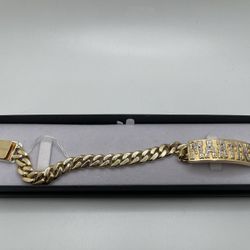 10k Id Bracelet 