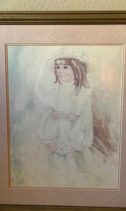 Original Painting and frame