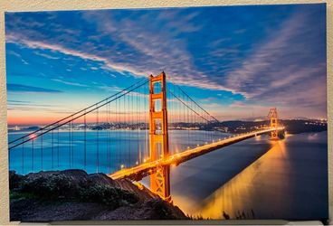 Golden Gate Bridge Canvas Wall Art