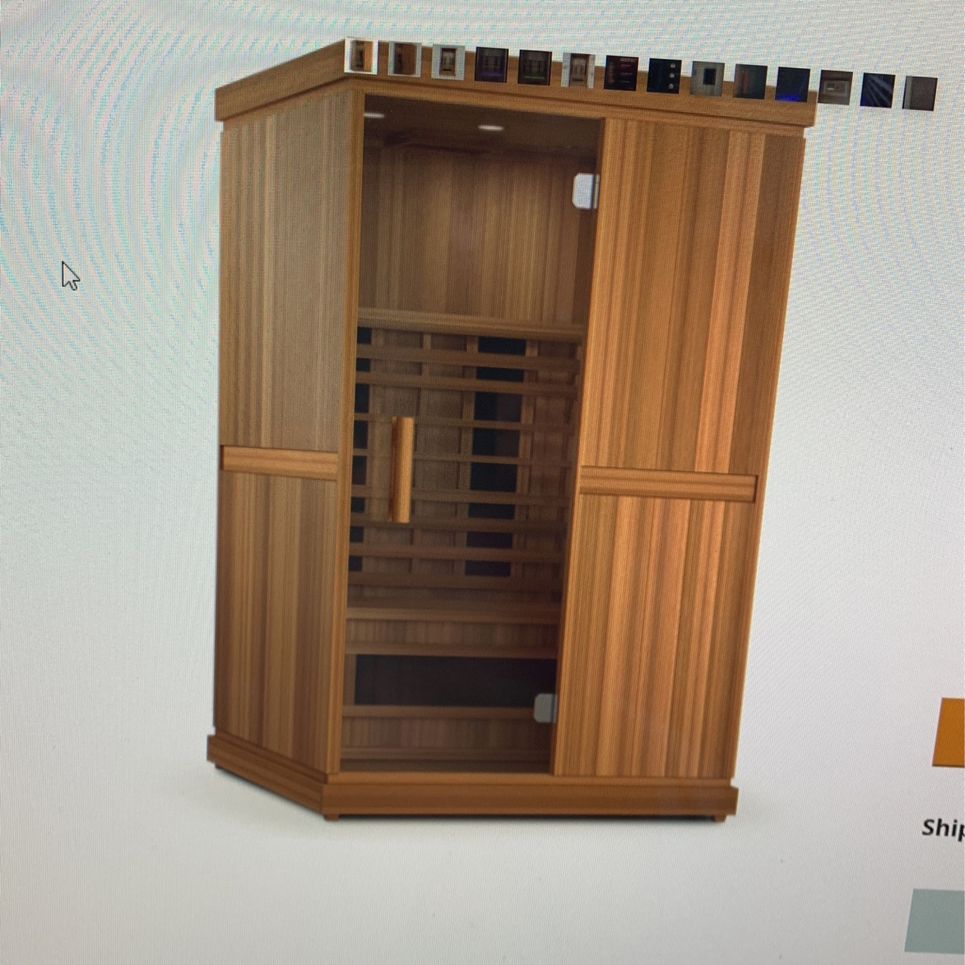 Brand New Influence Hybrid Full Spectrum Sauna