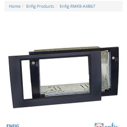 2002-2008 Audi A4 Enfig RMK8-A4B67 Double DIN stereo installation kit
