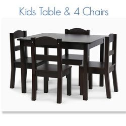 Kids Table & 4 Chairs - New In Box 📦