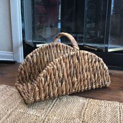 Firewood Basket With Handle