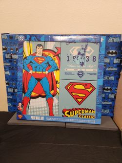 Superman 3 piece wall art