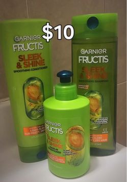Garnier Fructis Sleek & Shine 3-Piece Set