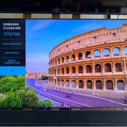 70” Inch Samsung 4K Crystal Smart Tv