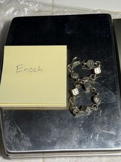 Chrome Hearts Dice and Ball Bracelet 9 Links