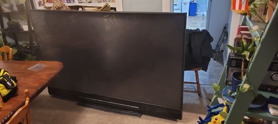 82' TV with Remote