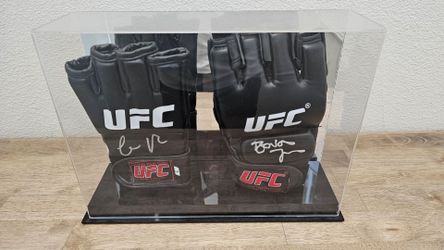 Connor McGregor & Jon Jones Signed Gloves