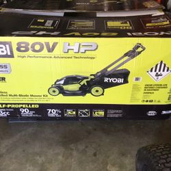 New 80 V HP Battery Cordless Electric Mower
