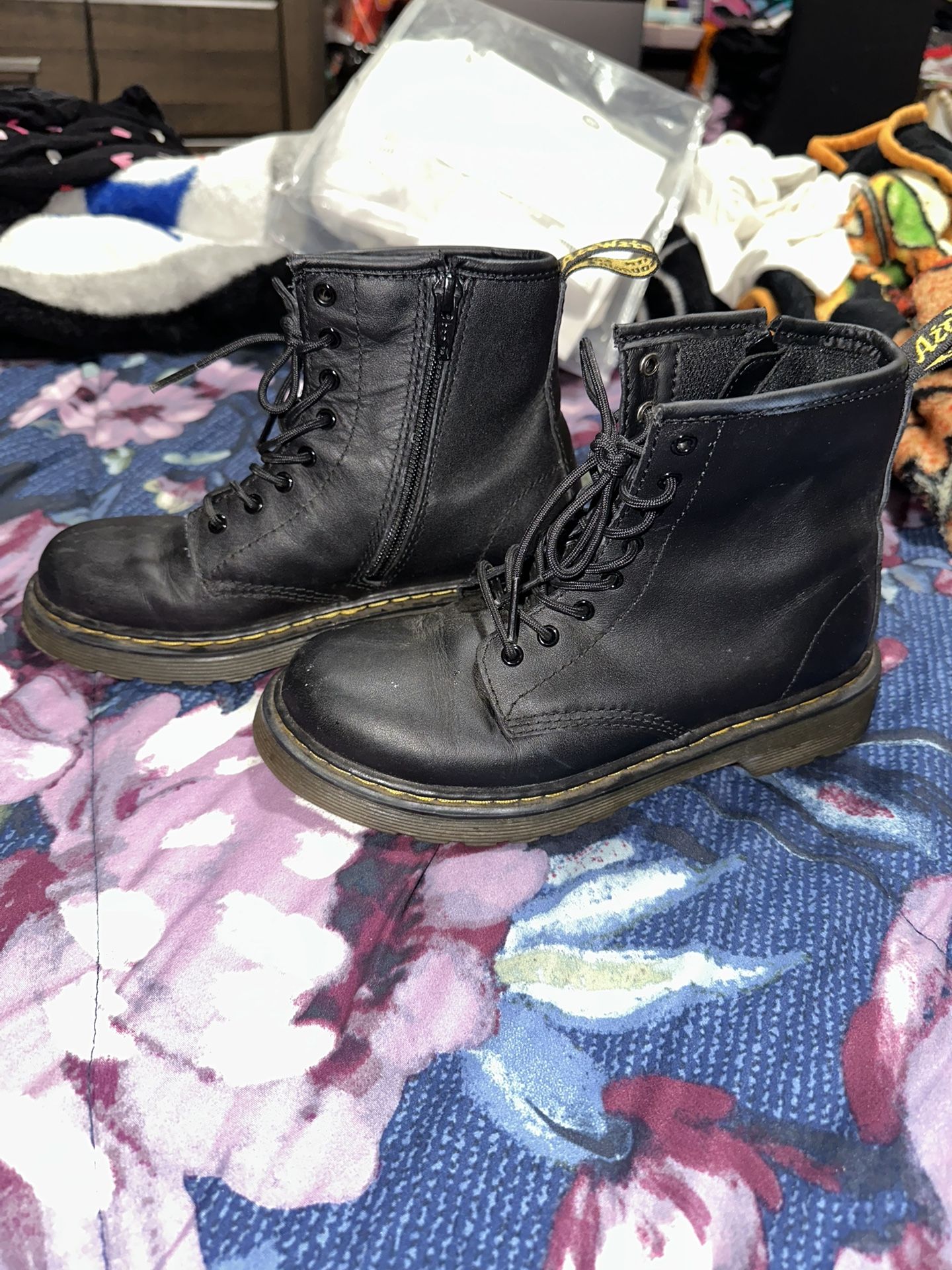 Kids Size 3 Black Doc Martens