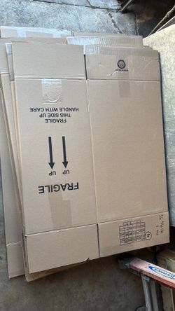 Moving boxes. $ 1 each. Heavy duty. Strong boxes.