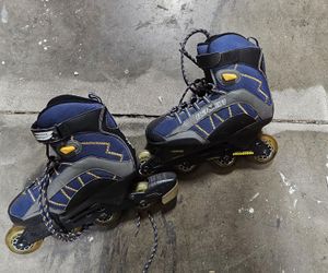 Bauer inline skates Rollerblades hockey mens size 9